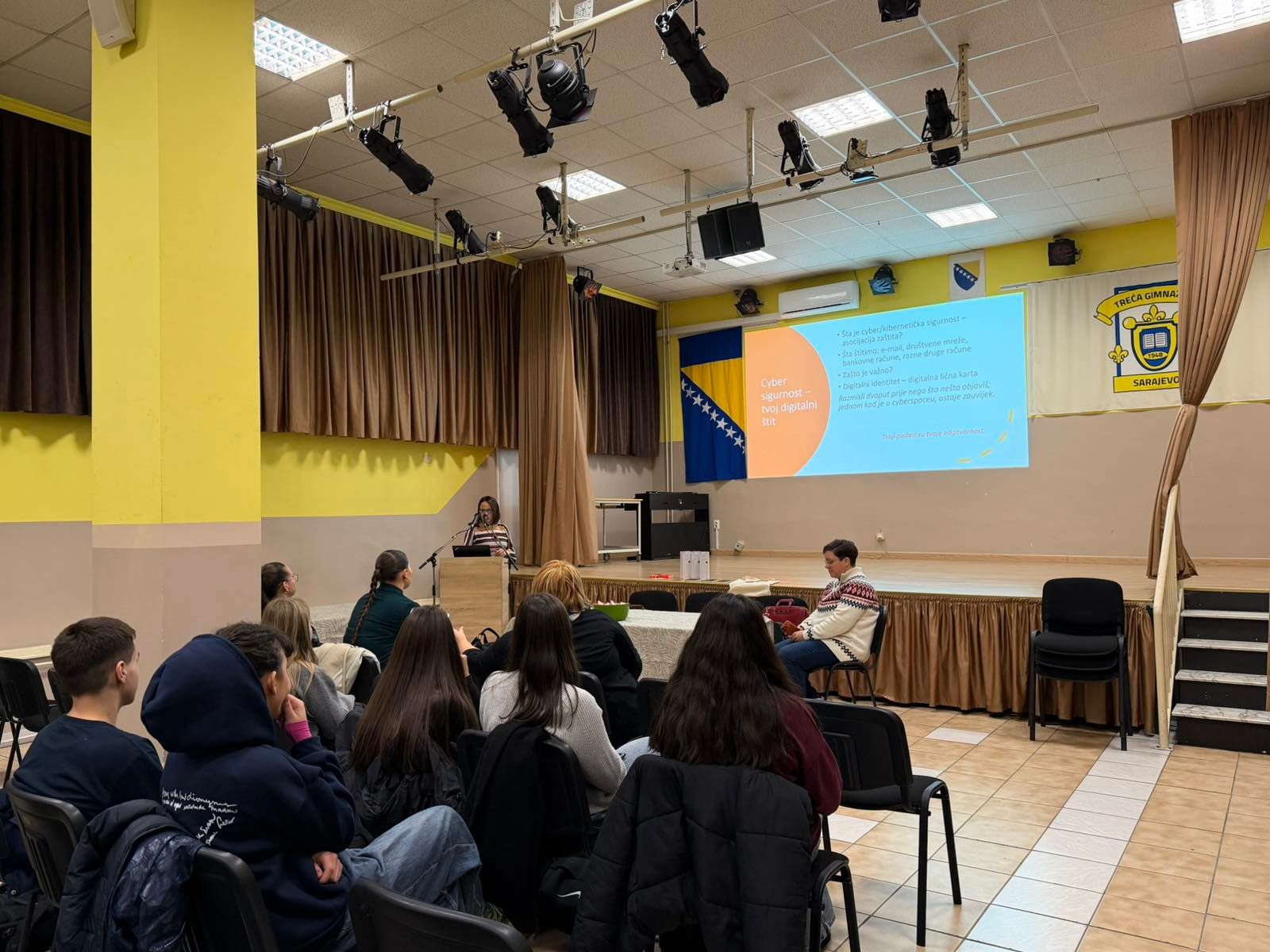 RADIONICA O CYBER SIGURNOSTI U TREĆOJ GIMNAZIJI | Treća gimnazija Sarajevo